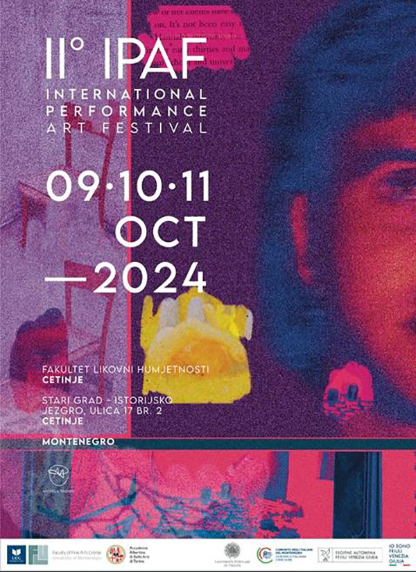 IPAF plakat Drugo izdanje IPAF-a na Cetinju