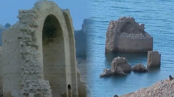 izronile zidine starog manastira u dalmaciji