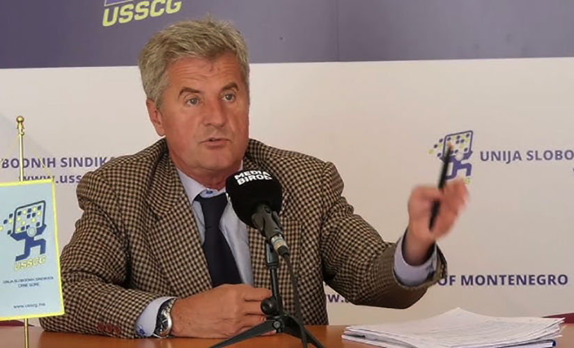 Lider sindikata Keković traži pomoć od predsjednika Skupštine Mandića