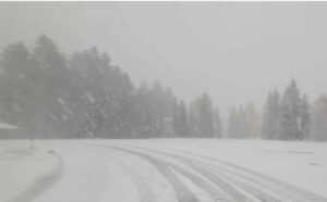 Na sjeveru Crne Gore će ponegdje biti moguća sniježna mećava