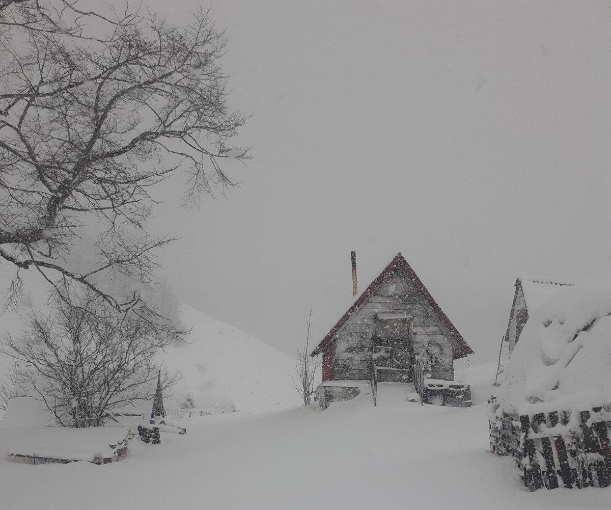 Foto: Radomir Vuković Na sjeveru CG povremeno snijeg i mećava