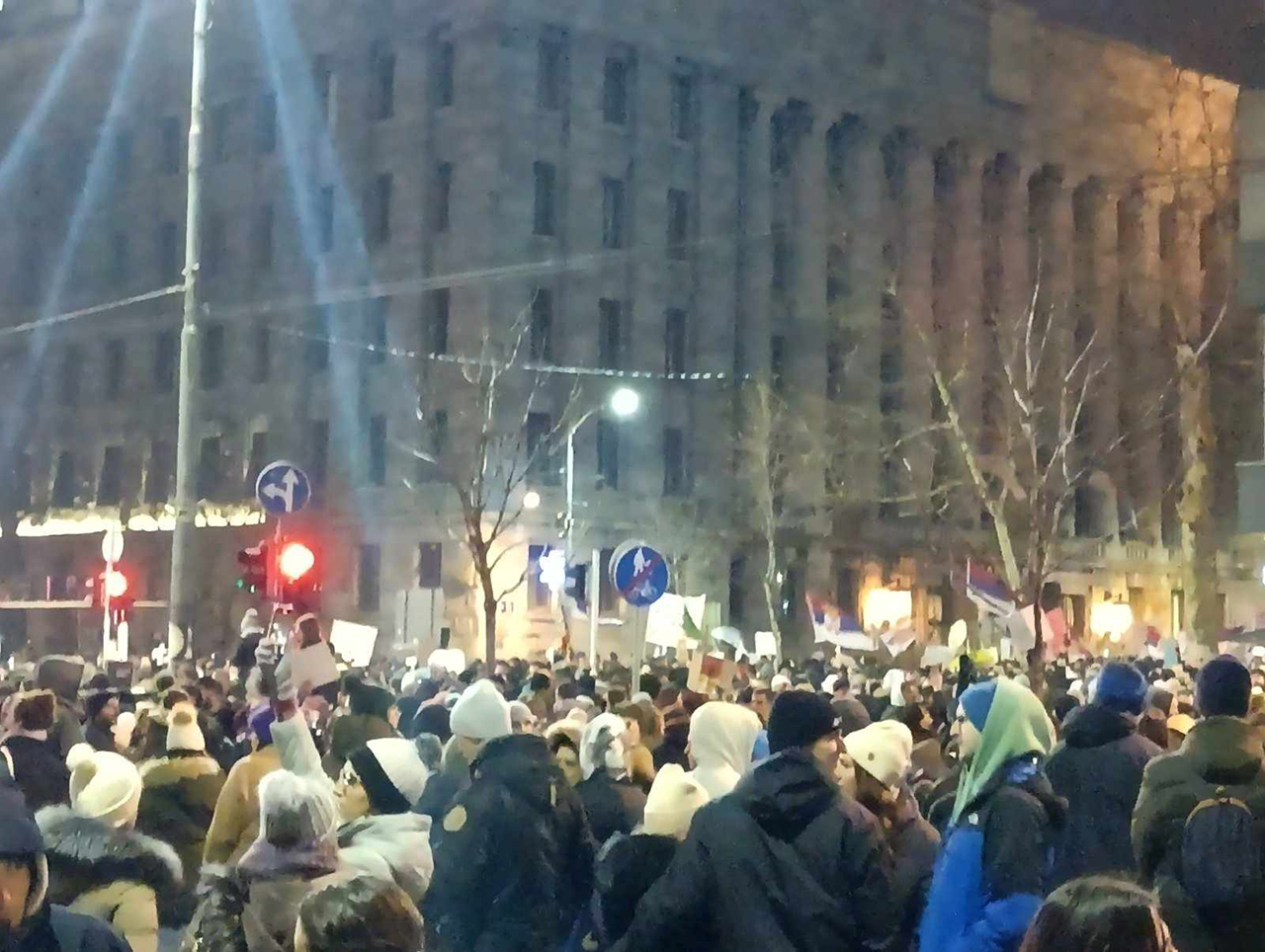 Foto: Vesna Đukić Studenti i građani ispred Ustavnog suda: Bitno je da imaš (u)stav