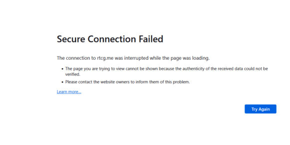 Portal nacionalnog javnog medijskog servisa RTCG je jutros nedostupan