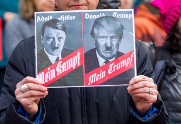 Njemačka na prvom mjestu – jedan od slogana Adolfa Hitlera. Amerika na prvom mjestu – glavni slogan Donalda Trampa.