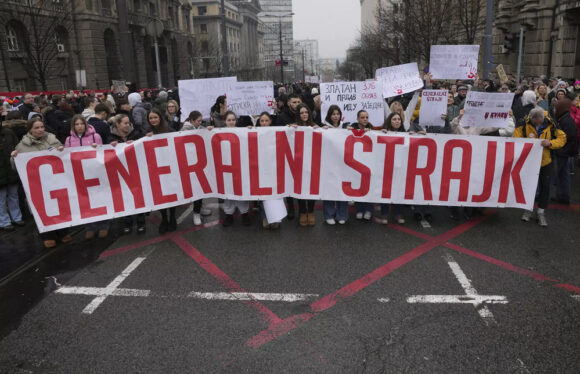 generalni strajk srbija