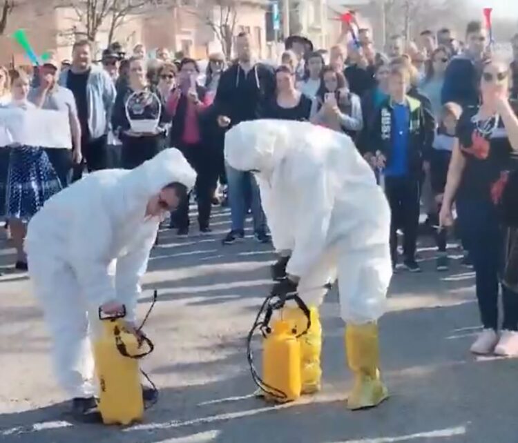 kovacica dezinfekcija