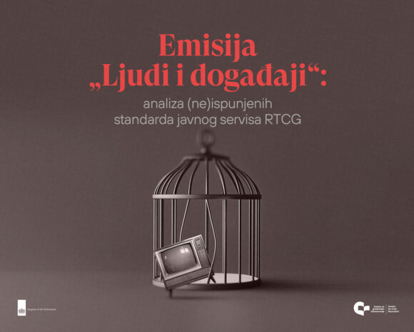 Objavljena analiza emisije TVCG 'Ljudi i događaji'