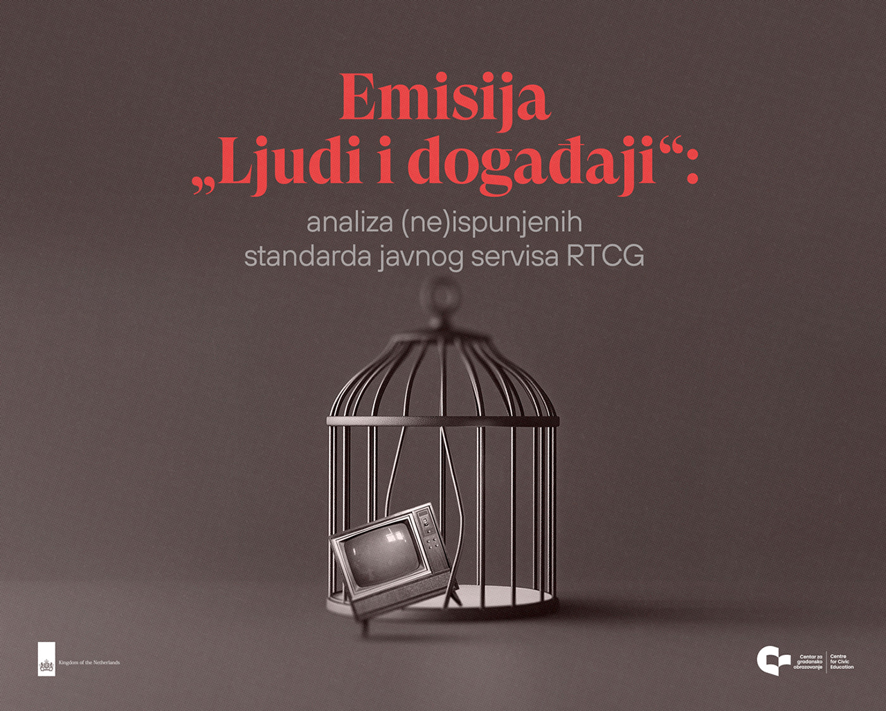 Objavljena analiza emisije TVCG 'Ljudi i događaji'