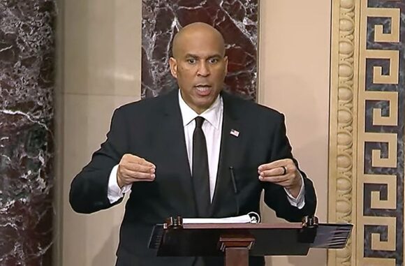 booker senate speech