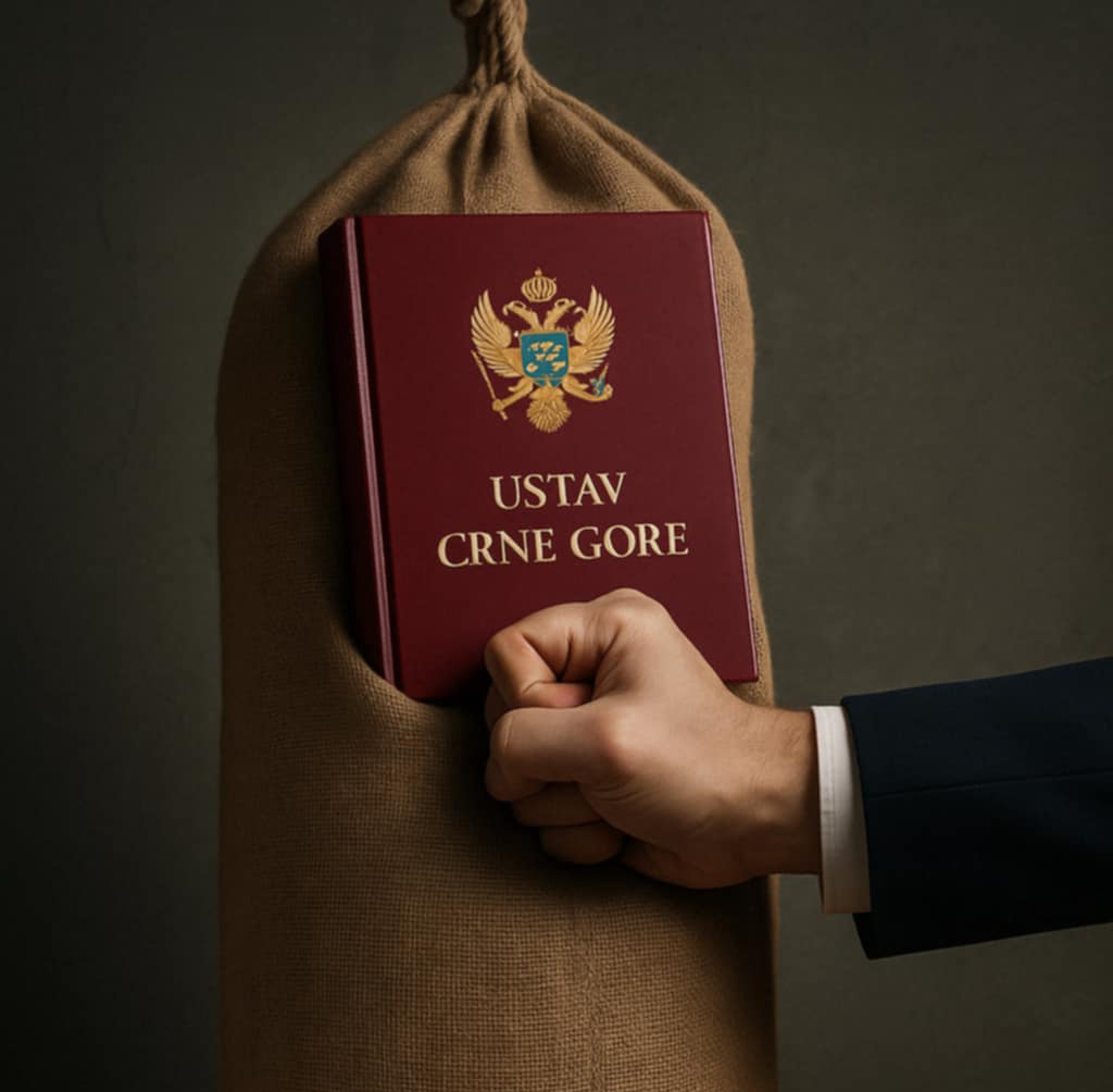 Foto: AI Ustav Crne Gore - vreća za udaranje