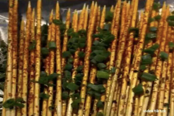 zacinjene drvene raznjice 