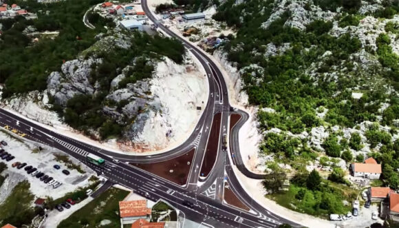 Otvorena dionica Cetinje - Čevo buduće magistrale