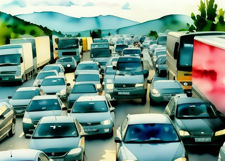 ilustracija Kolaps! Od Sutomora do Podgorice duže od četiri sata