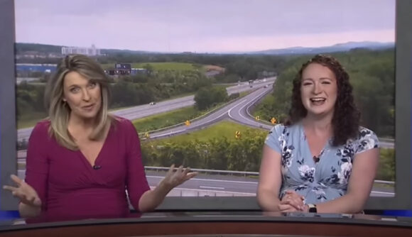 Porođaj počeo u TV studiju