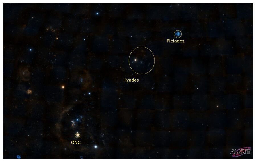 Orion, Plejade i Hijade su možda rođaci