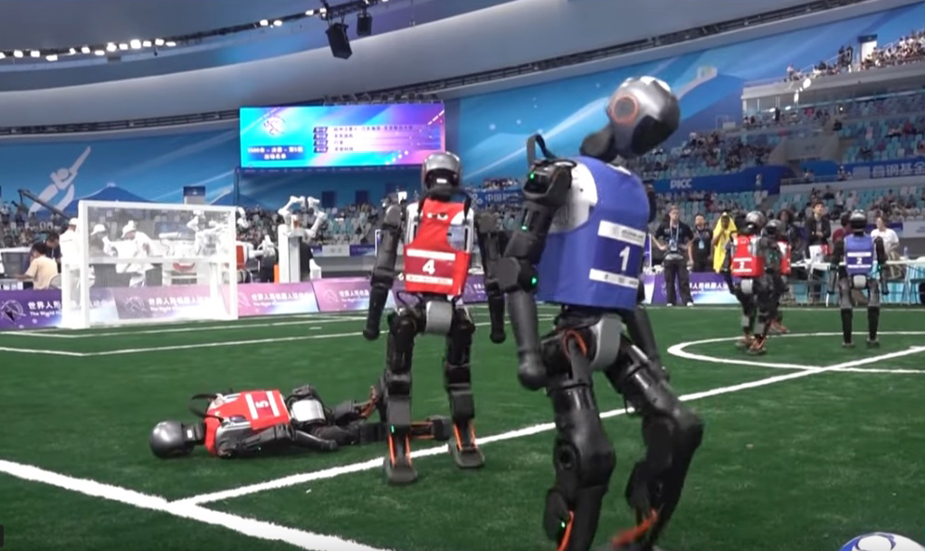 Foto: Screenshot Peking domaćin prvih svetskih sportskih igara humanoidnih robota
