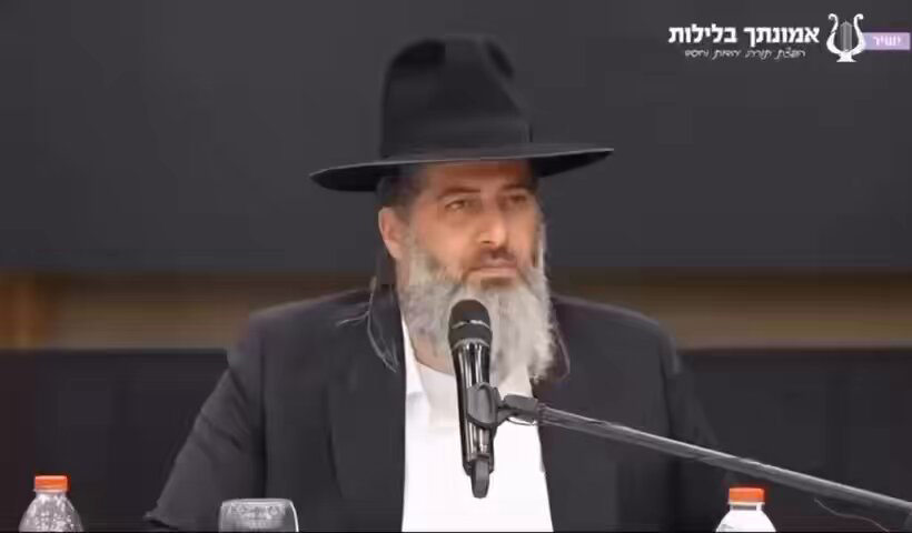 Ronen Shaulov Izraelski rabin: "Cijela Gaza i svako dijete u Gazi treba umrijeti od gladi"