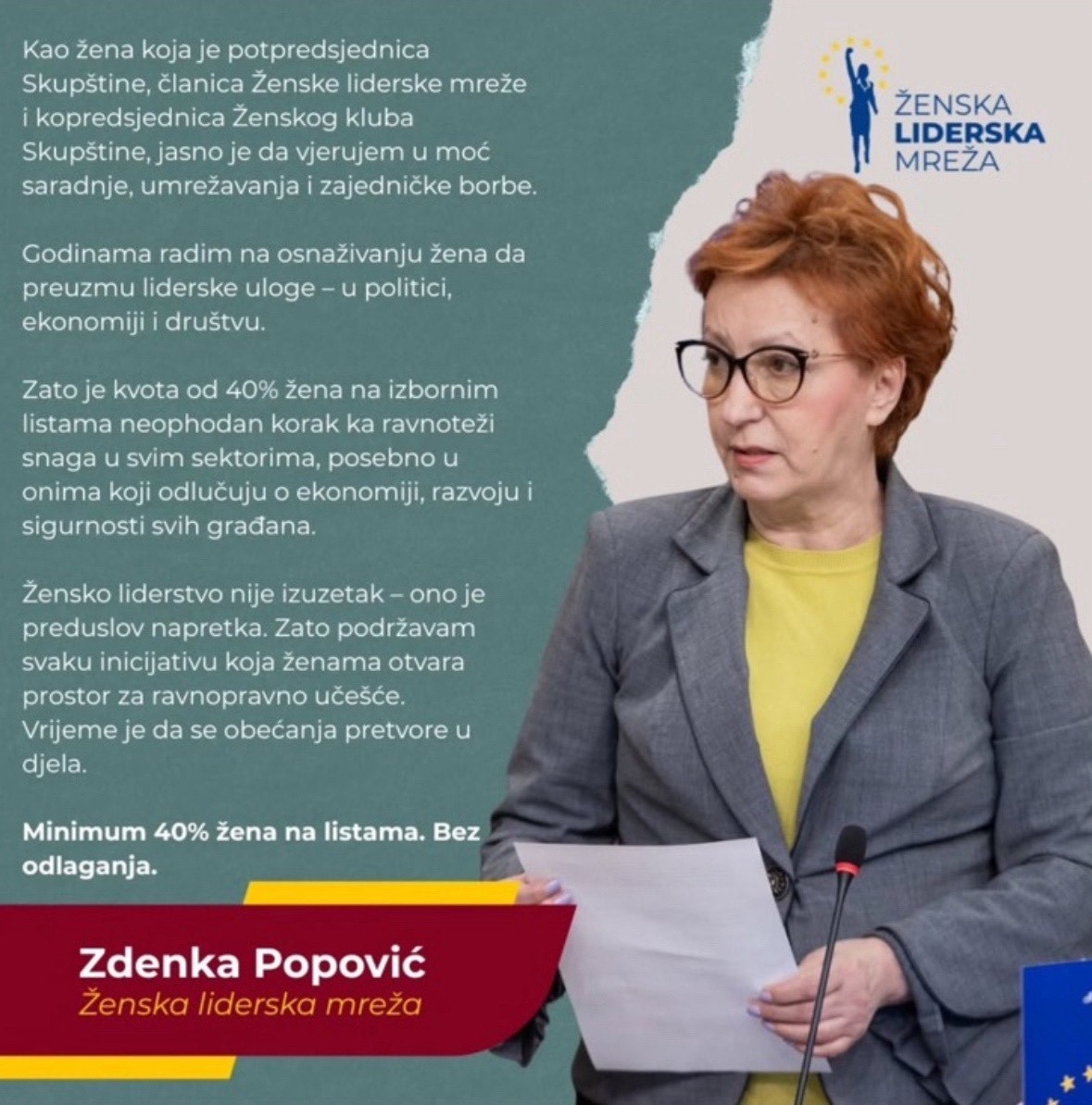 Rodna ravnopravnost kao dekor, partijska lojalnost kao pravilo