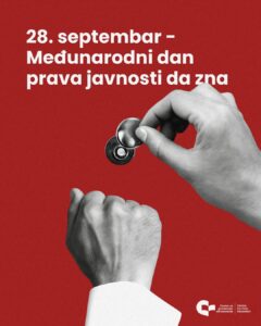 cgo međunarodni dan prava javnosti da zna