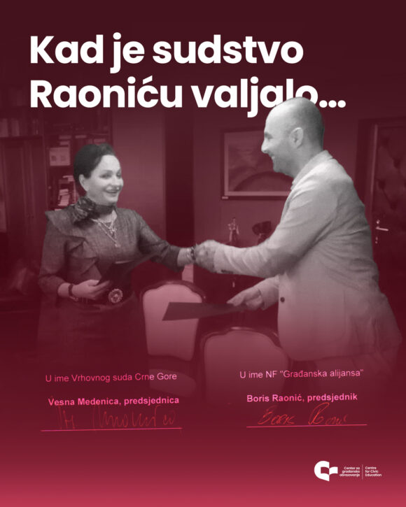 kad je sudstvo raoniću valjalo