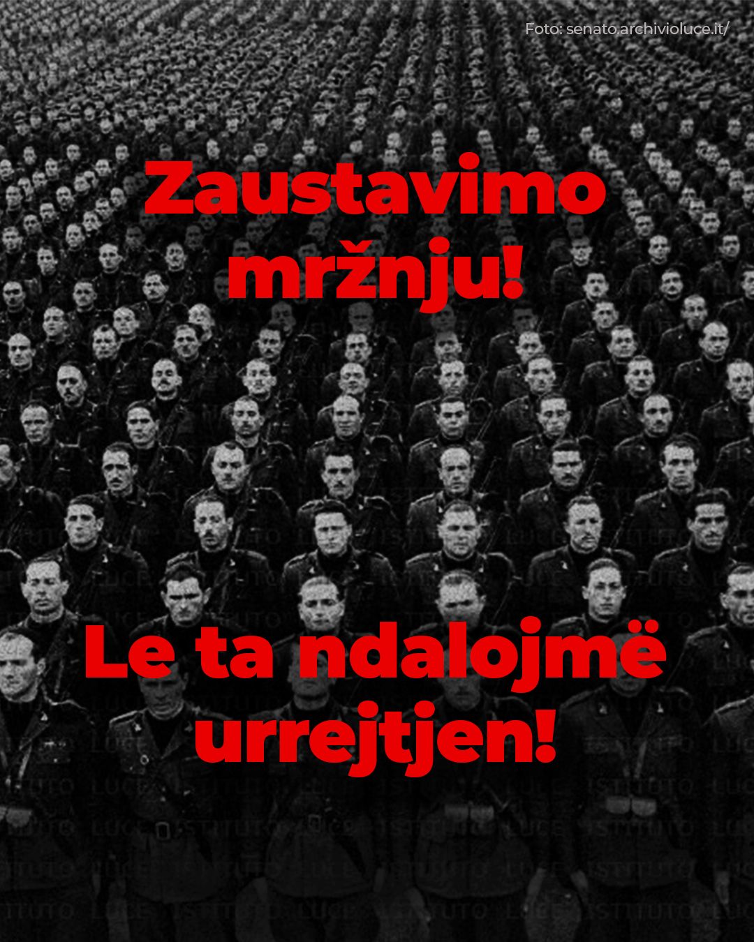 Zaustavimo mržnju!