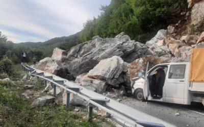 I dalje neprohodno između Cetinja i Budve