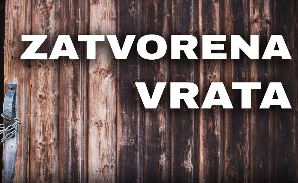 zatvorena vrata