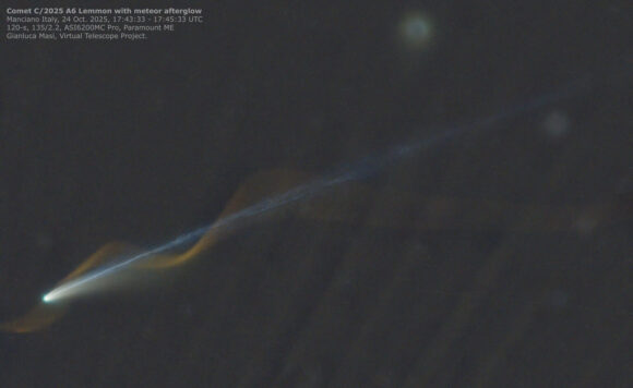 Kad se 'spoje' kometa i meteor