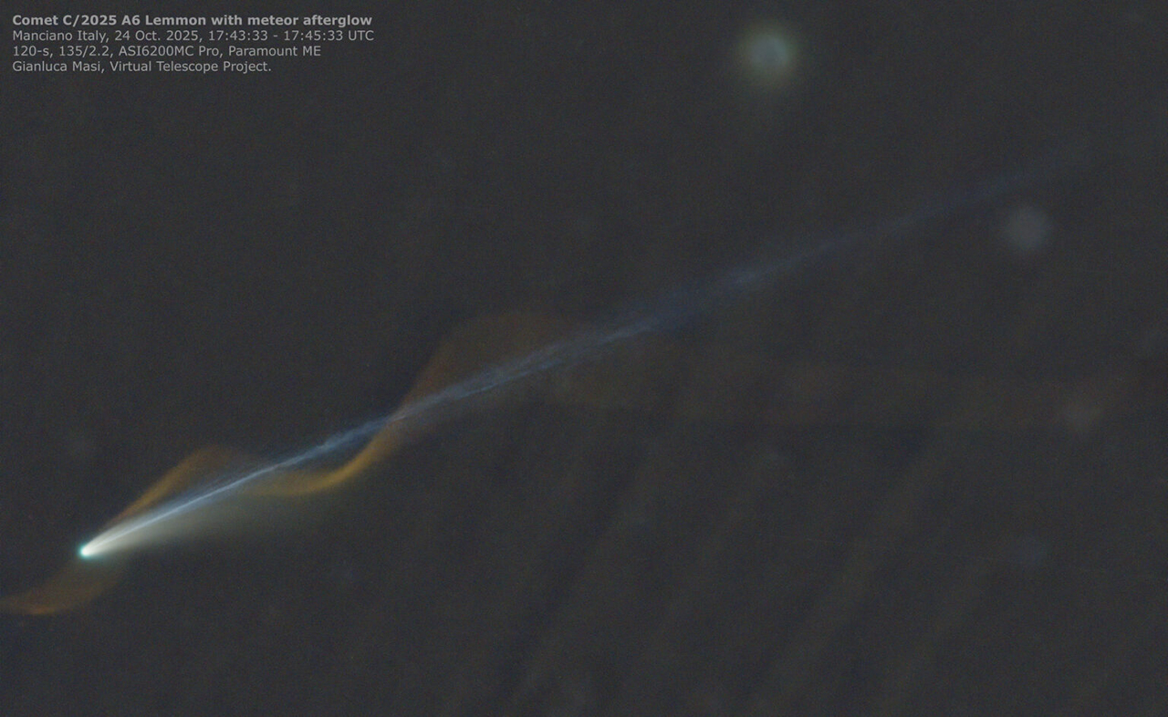 Kad se 'spoje' kometa i meteor