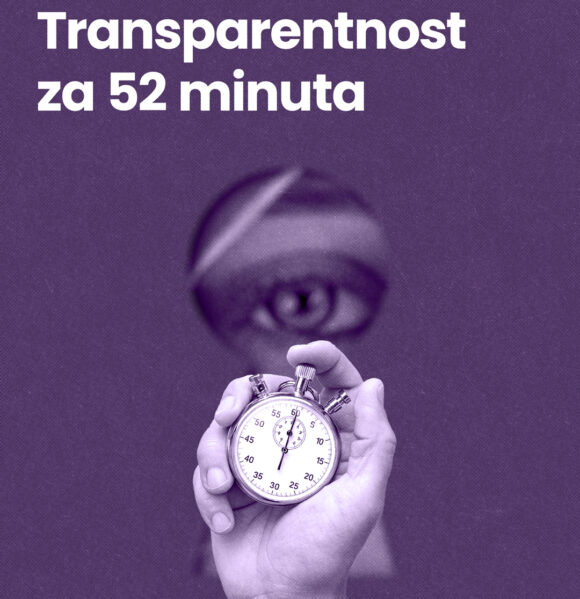 transparentnost za 52 minuta