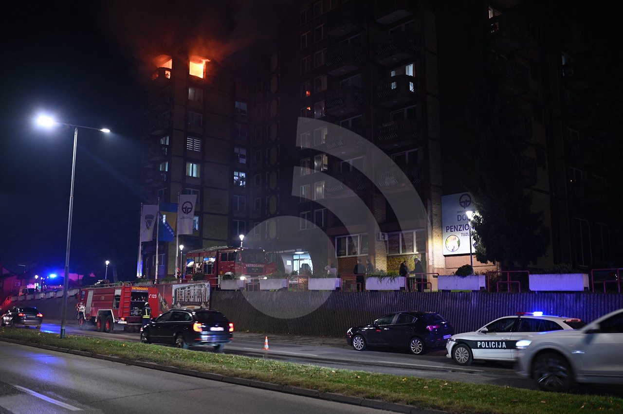 Požar u tuzlanskom Domu penzionera odnio 10 života