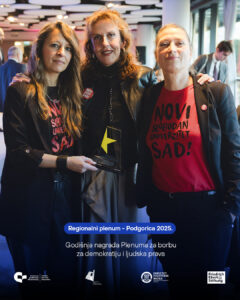 Slobodan univerzitet Novi Sad dobitnik godišnje nagrade plenuma za borbu za demokratiju i ljudska prava