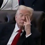 Dok je u Ovalnom kabinetu objavljivana vijest o snižavanju cijena popularnih ljekova za mršavljenje, predsjednik SAD Donald Trump se izgleda ozbiljno borio sa snom