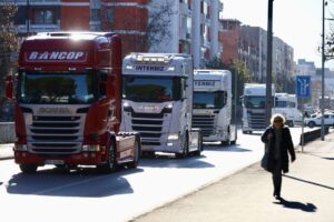kamioni protest podgorica