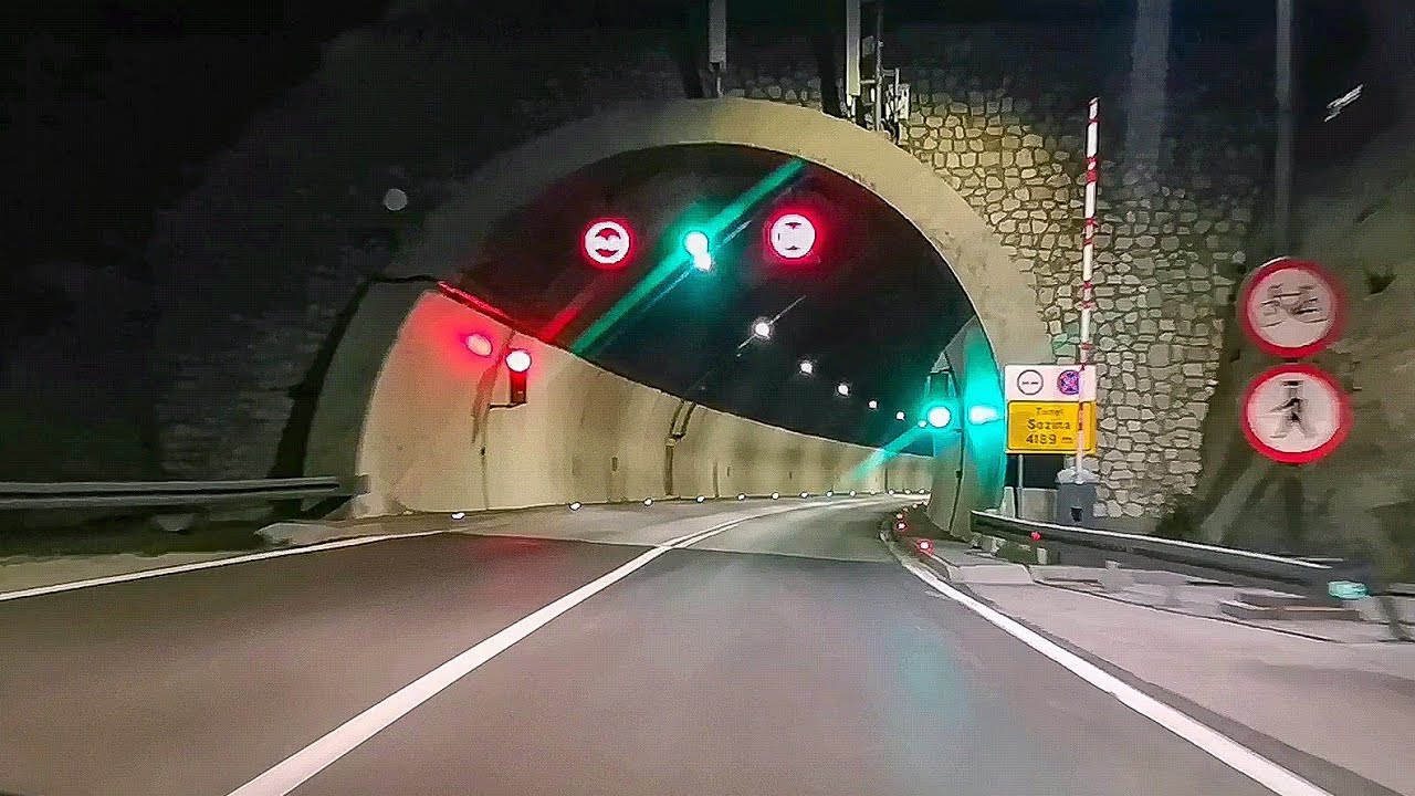 Tunel 'Sozina' večeras će biti zatvoren od 22 do 23.30