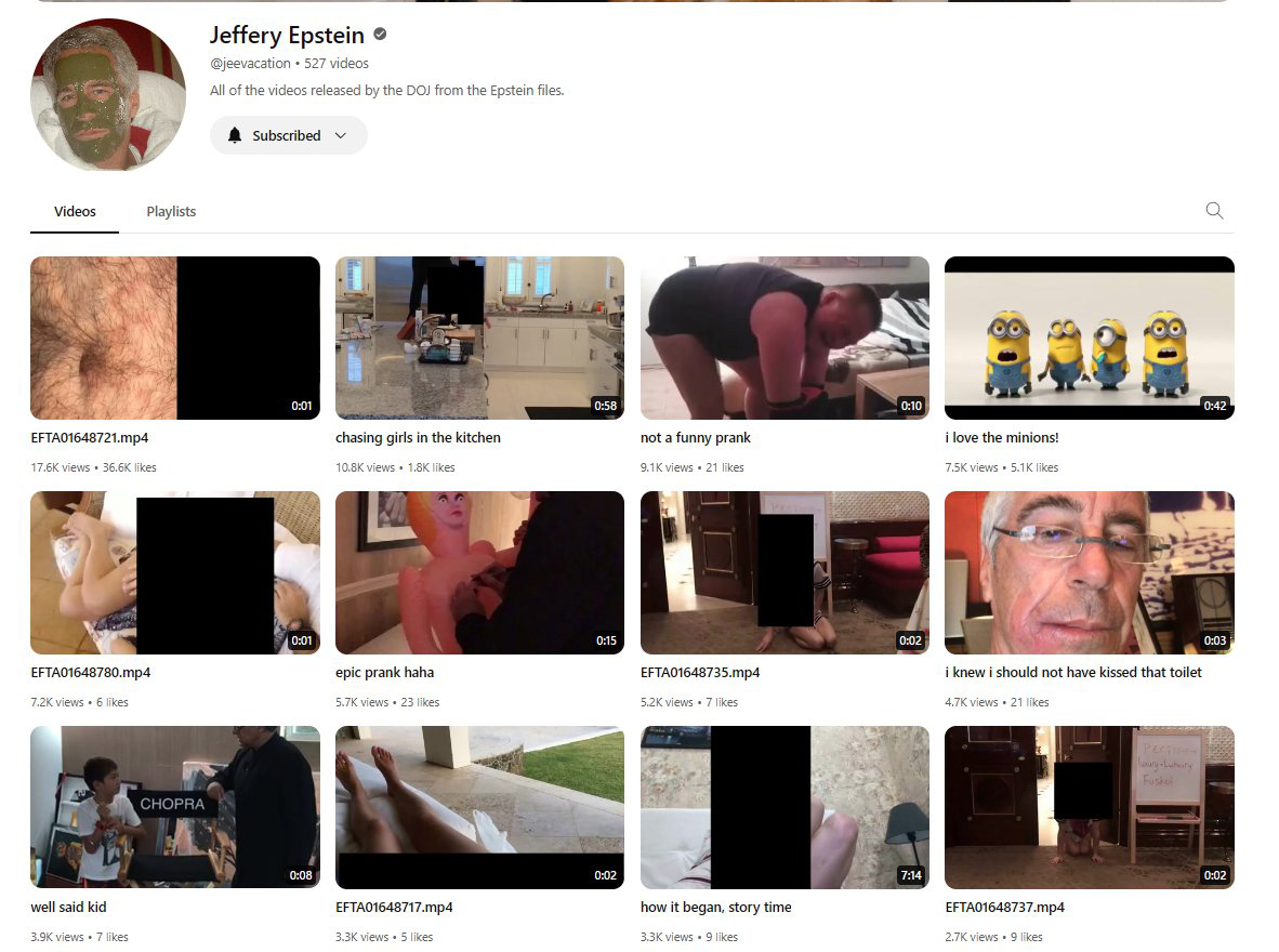 Kriminalna elita razotkrivena u Epsteinovim dosjeima zakopava istinu