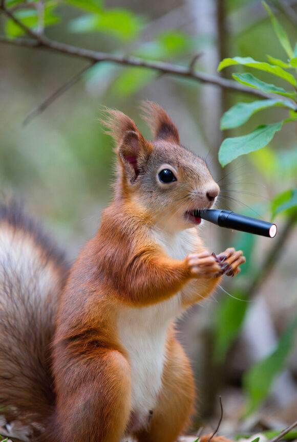 Vjeverice privlači voćni ukusi vejpa