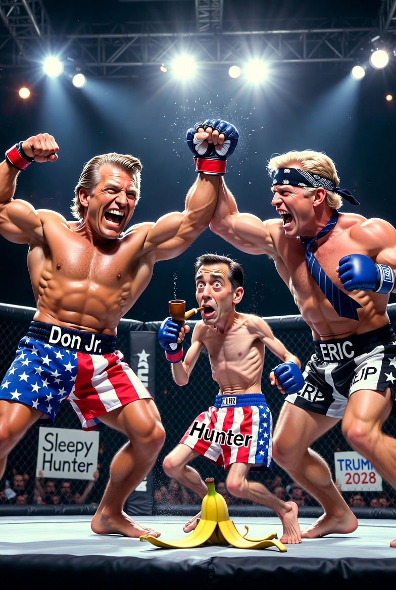 Sinovi američkih predsjednika u kavezu?