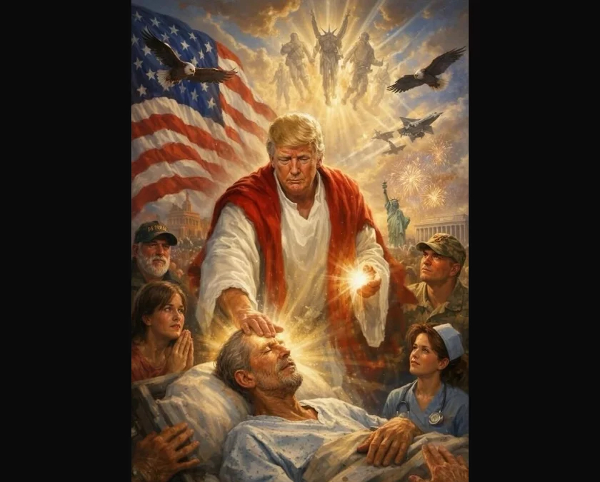 Bogohuljenje Donalda Trampa